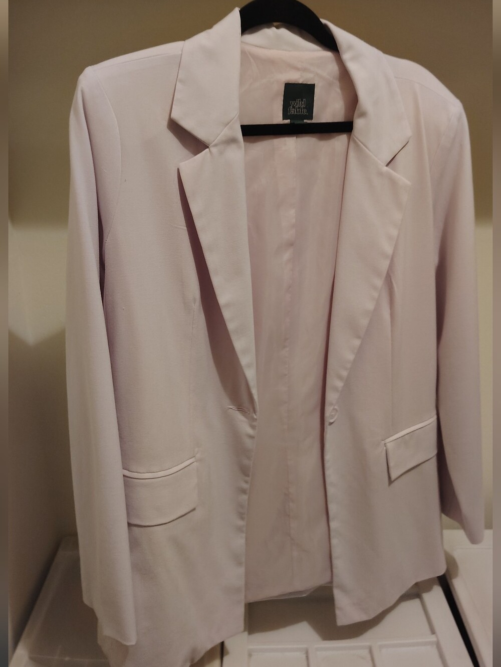 Light Purple Women's Blazer Jacket